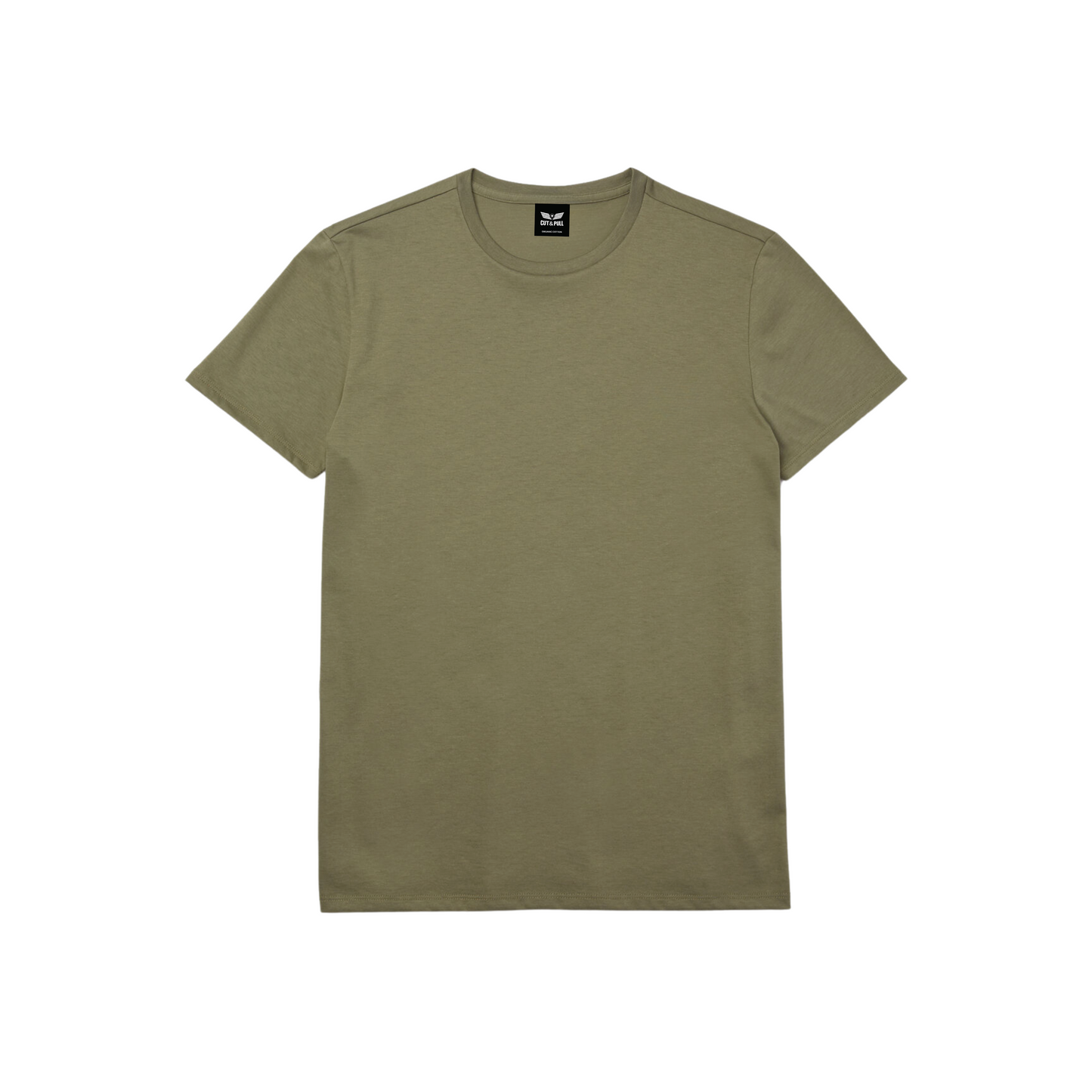 Men's Organic Cotton Elite Crew Neck Collar T-shirt