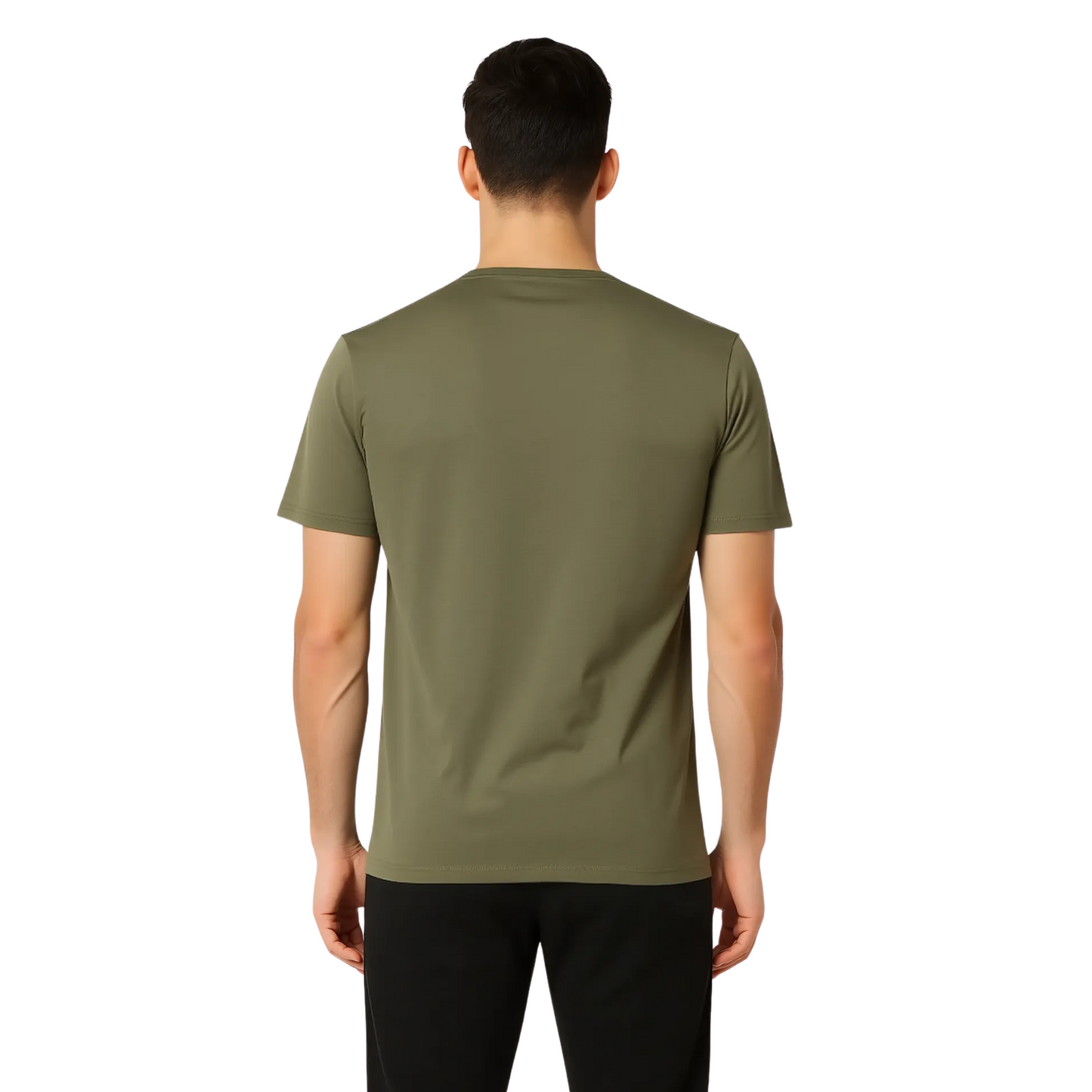Men's Organic Cotton Elite Crew Neck Collar T-shirt