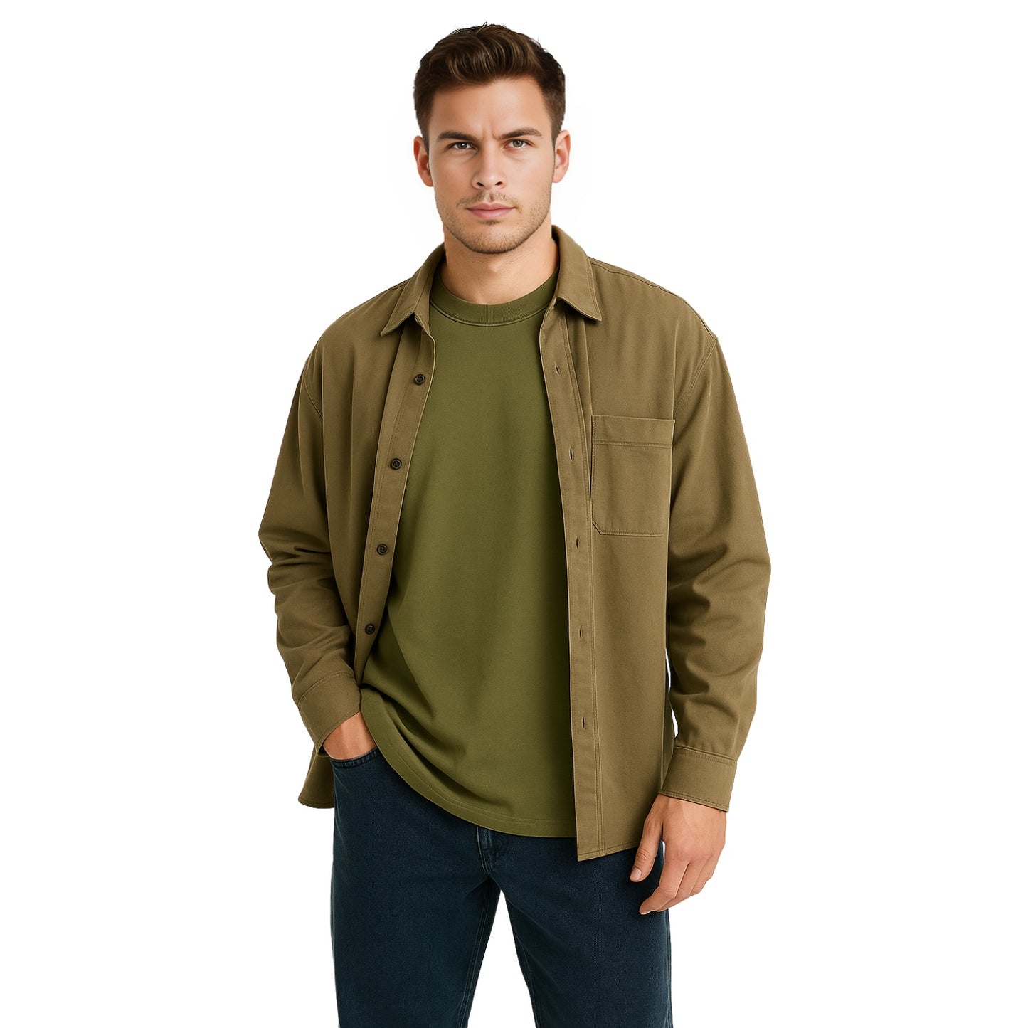 Men's Short Sleeve Oversized T-shirt- Organic cotton