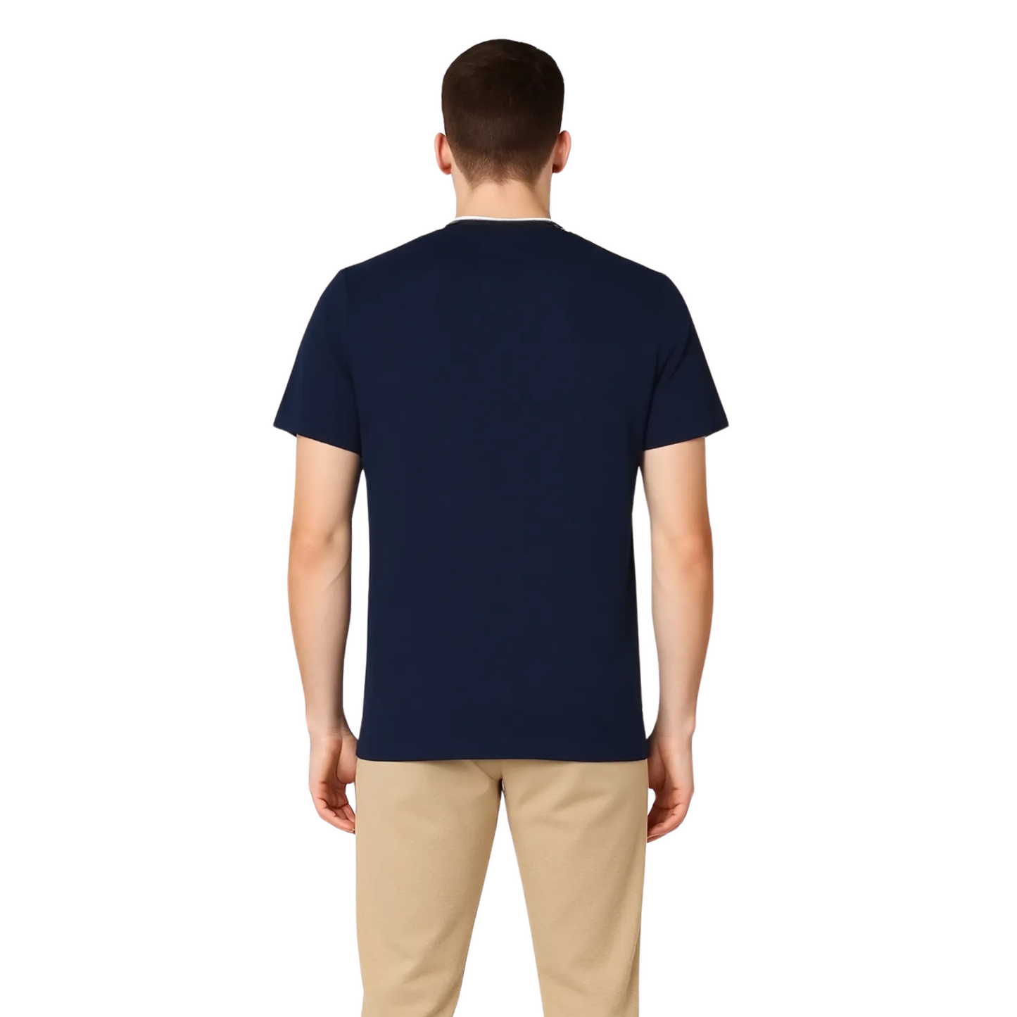 Men's Organic Cotton Elite Crew Neck Collar T-shirt
