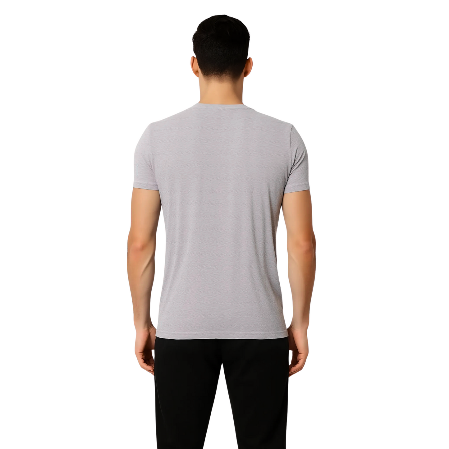 Men's Organic Cotton Elite Crew Neck Collar T-shirt