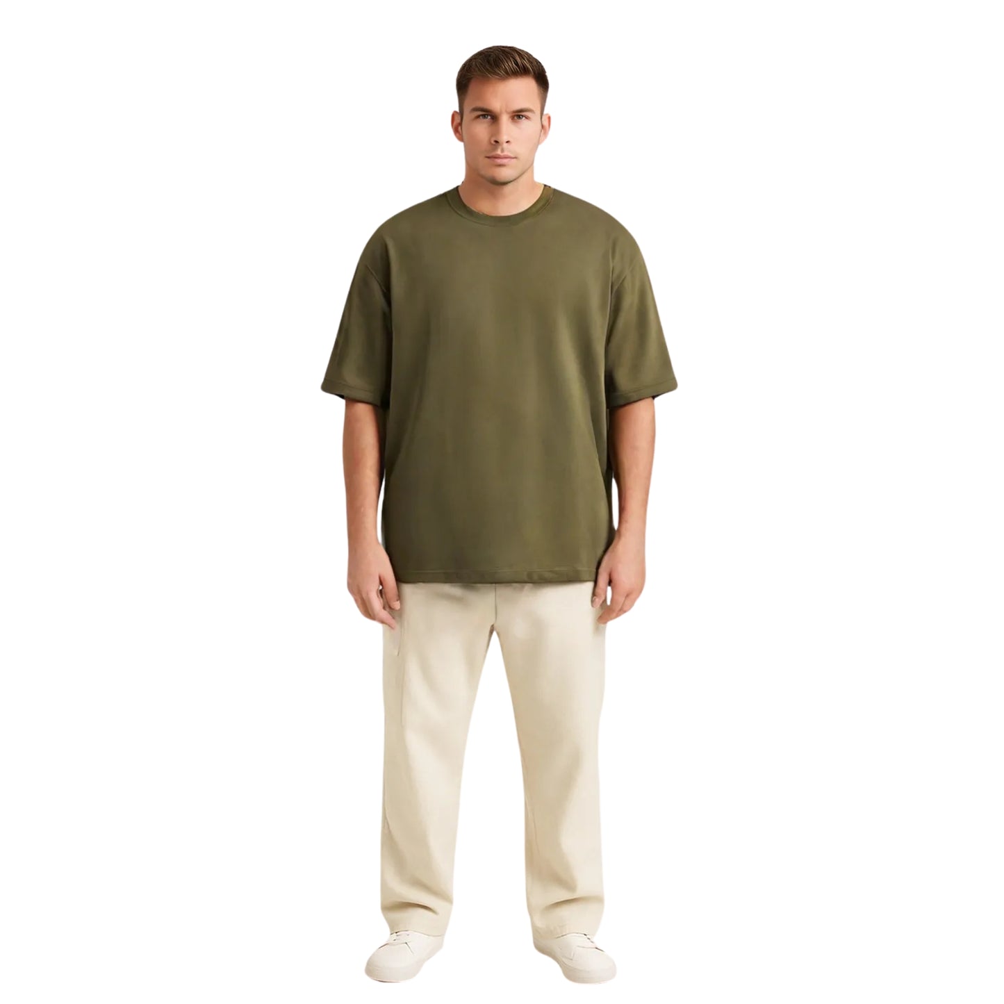 Men's Short Sleeve Oversized T-shirt- Organic cotton