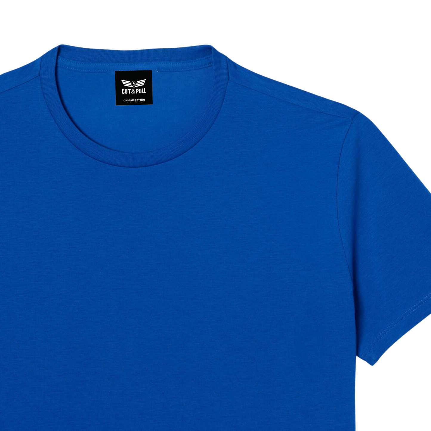 Men's Organic Cotton Elite Crew Neck Collar T-shirt