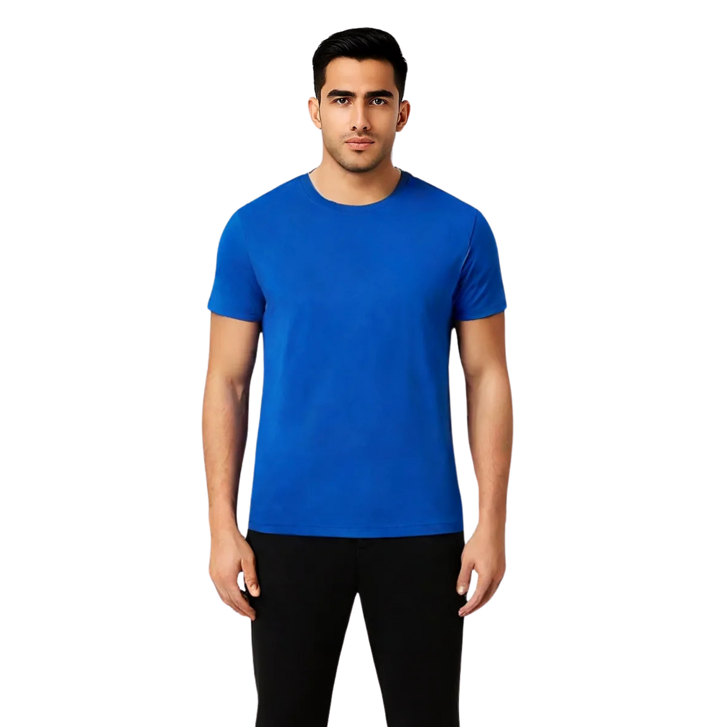 Men's Organic Cotton Elite Crew Neck Collar T-shirt