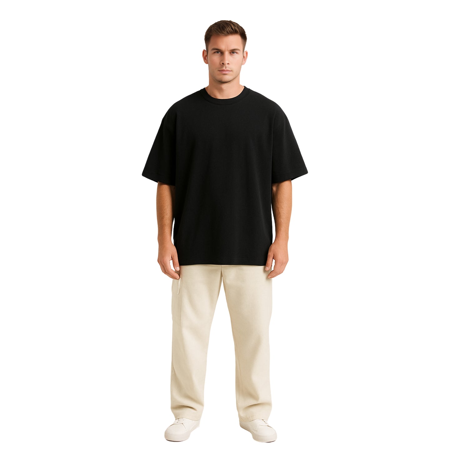 Men's Short Sleeve Oversized T-shirt- Organic cotton