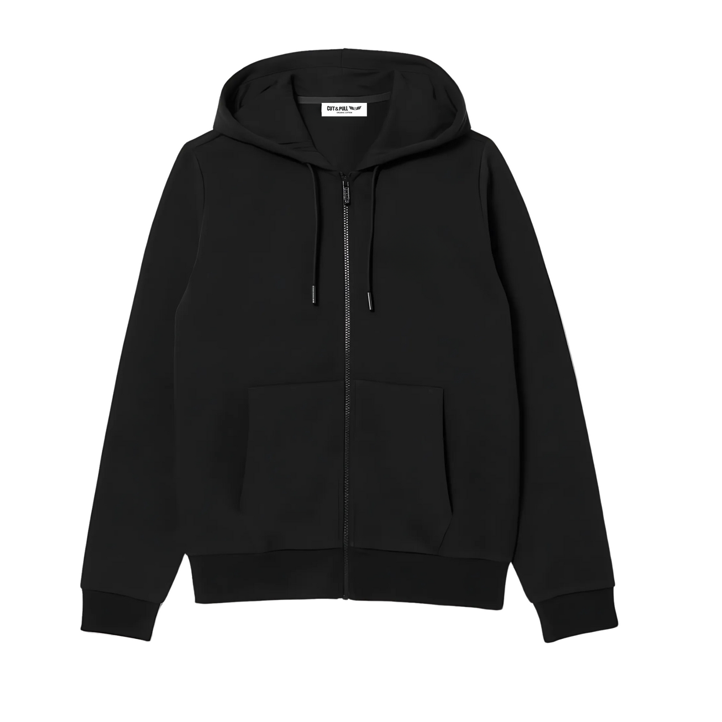 Men's Organic Cotton Zip up Fleece Hoodie