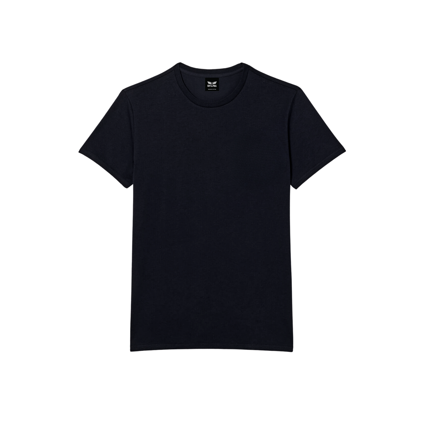 Men's Organic Cotton Elite Crew Neck Collar T-shirt