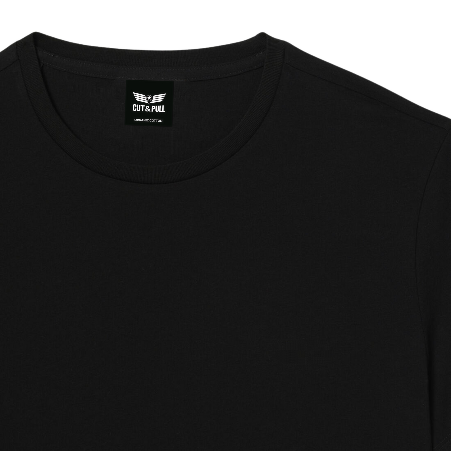 Men's Organic Cotton Elite Crew Neck Collar T-shirt