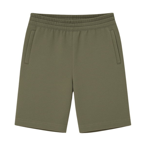 Men's Organic Cotton Jogger Shorts (with Zipped side Pockets)