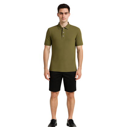 Men's Organic Cotton Classic Polo T-shirt  - Regular Fit