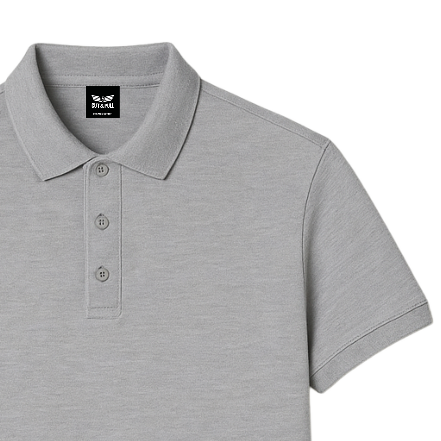 Men's Organic Cotton Classic Polo T-shirt  - Regular Fit