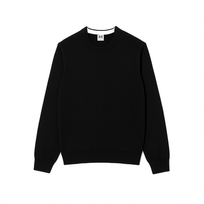 Men's Organic Cotton Crew Neck Longslevee SweatShirt