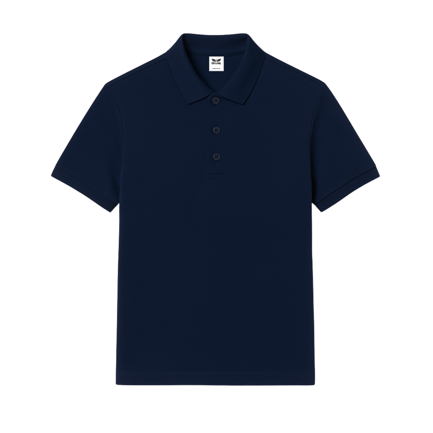 Men's Organic Cotton Classic Polo T-shirt  - Regular Fit
