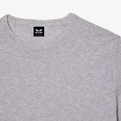 Men's Organic Cotton Elite Crew Neck Collar T-shirt