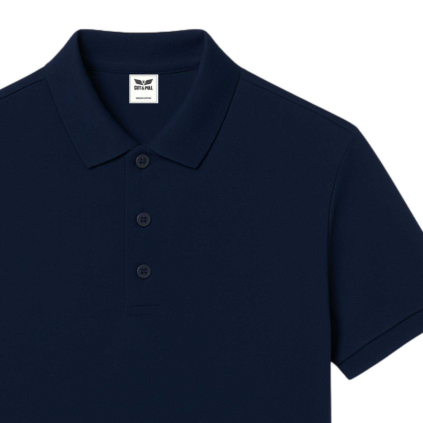 Men's Organic Cotton Classic Polo T-shirt  - Regular Fit