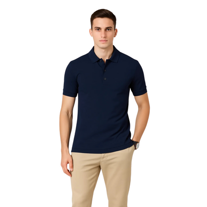 Men's Organic Cotton Classic Polo T-shirt  - Regular Fit