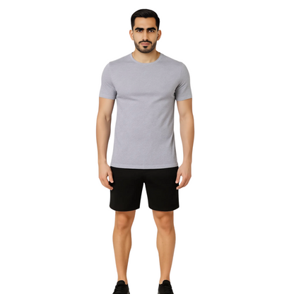 Men's Organic Cotton Elite Crew Neck Collar T-shirt