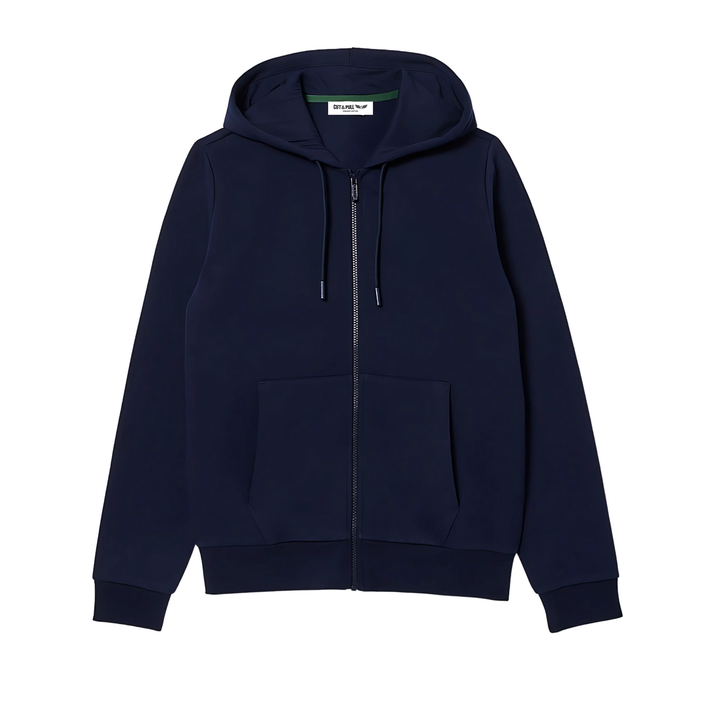 Men's Organic Cotton Zip up Fleece Hoodie
