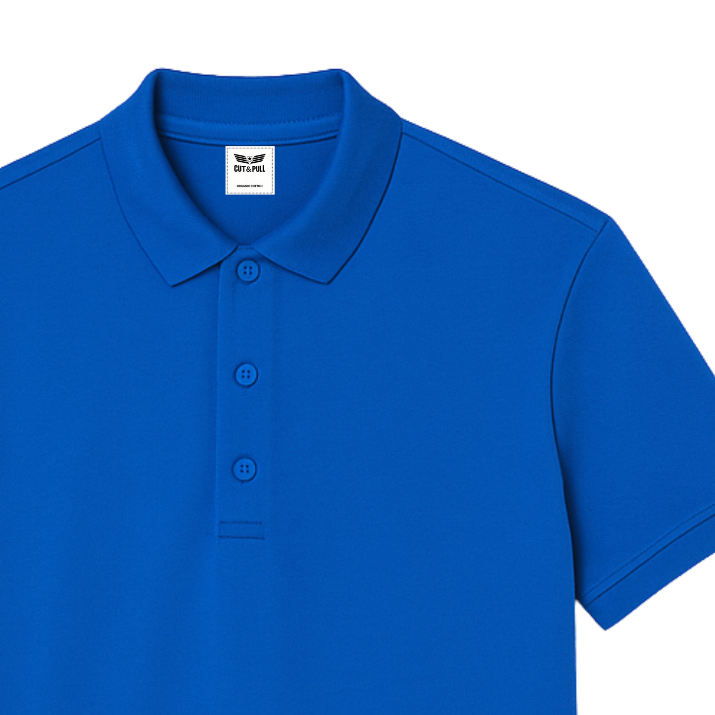 Men's Organic Cotton Classic Polo T-shirt  - Regular Fit
