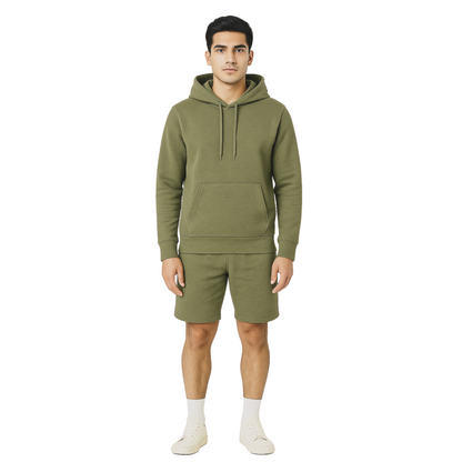Men's Organic Cotton Pull Over Hoodie