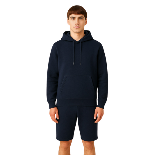 Men's Organic Cotton Pull Over Hoodie