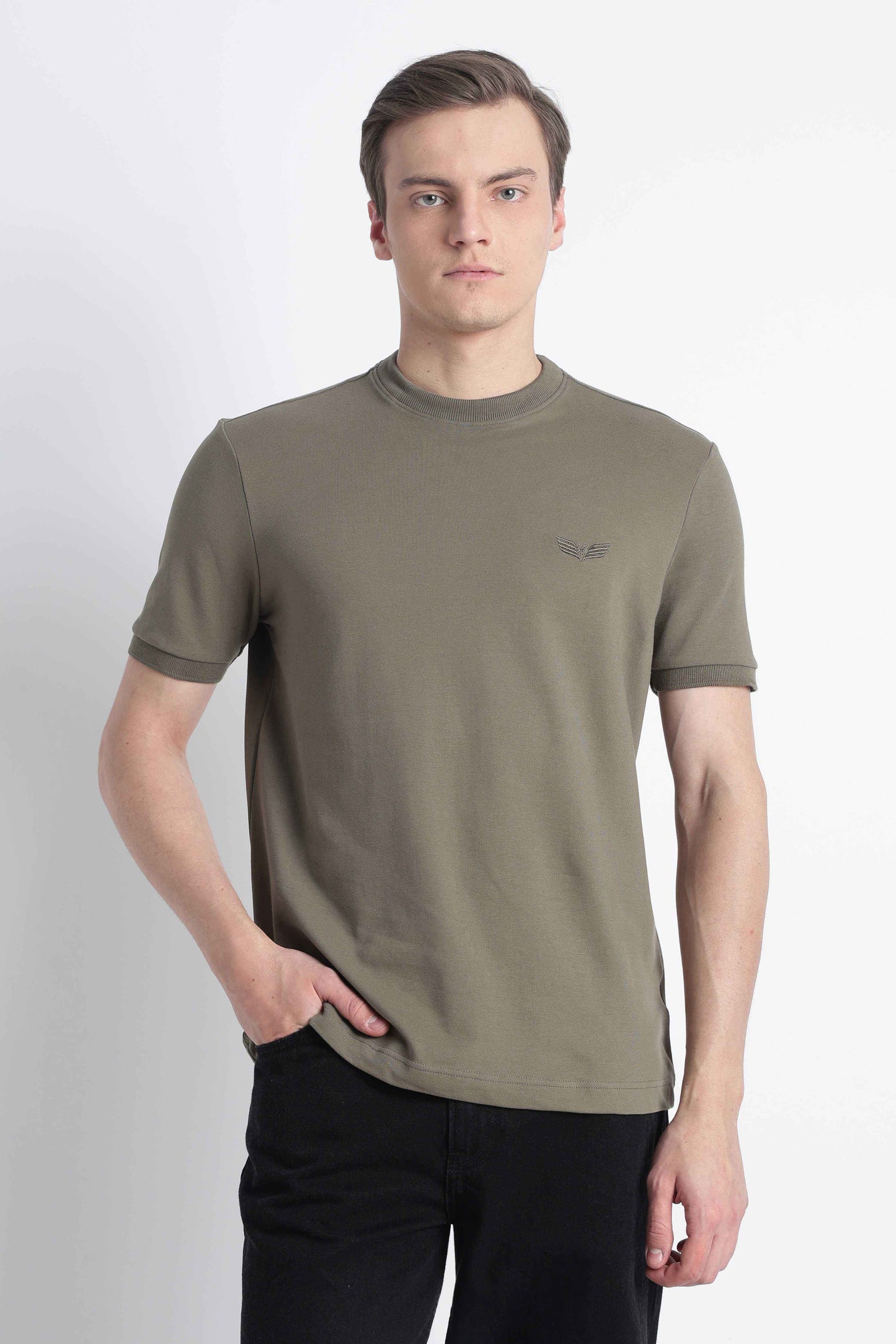 Men’s Cotton Crew Neck T-Shirt Softskin