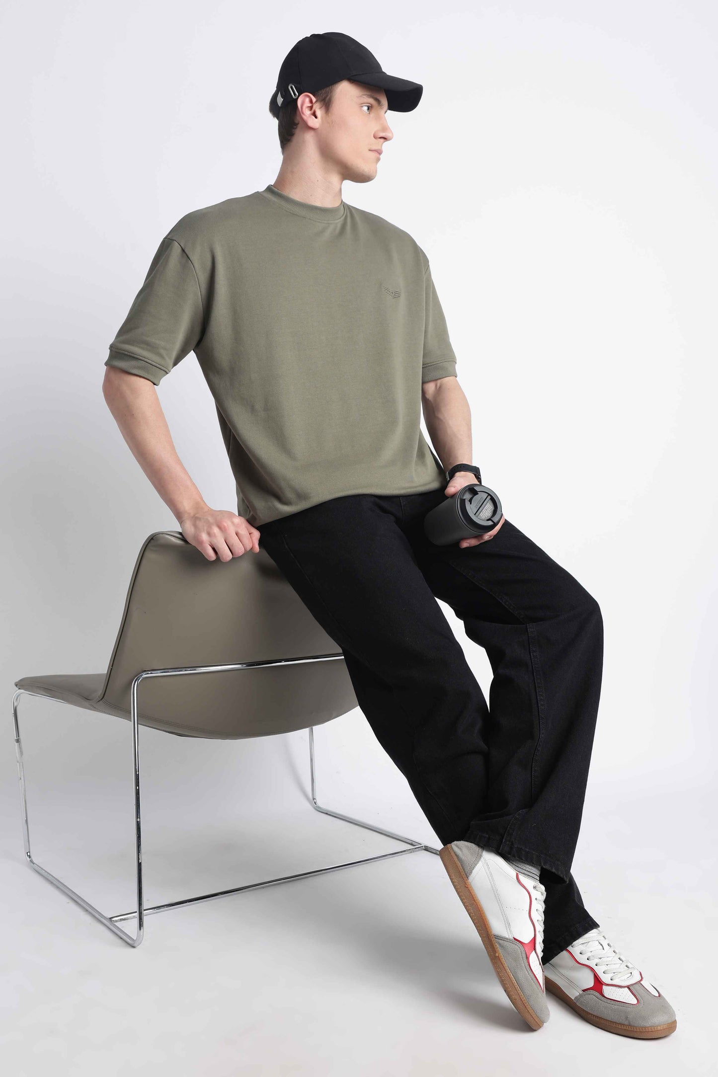 Men’s Shortsleeved Oversized T- Shirt Softskin